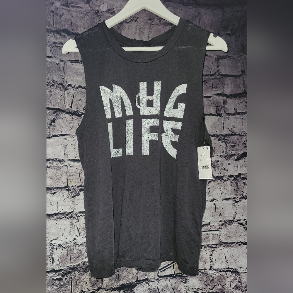 Ladies Fifth Sun Mug Life Muscle shirt tank